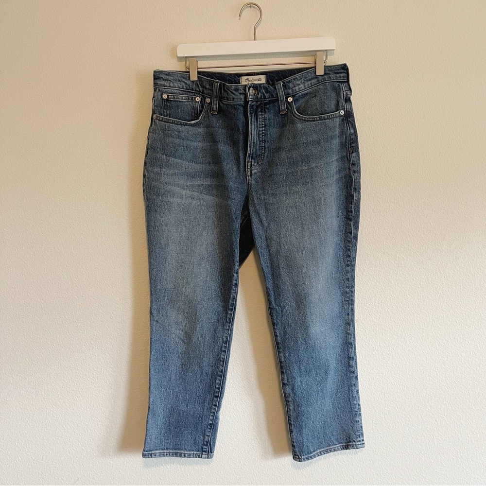 Madewell Petite Perfect Vintage Jean in Heathcote Wash, Size 31P